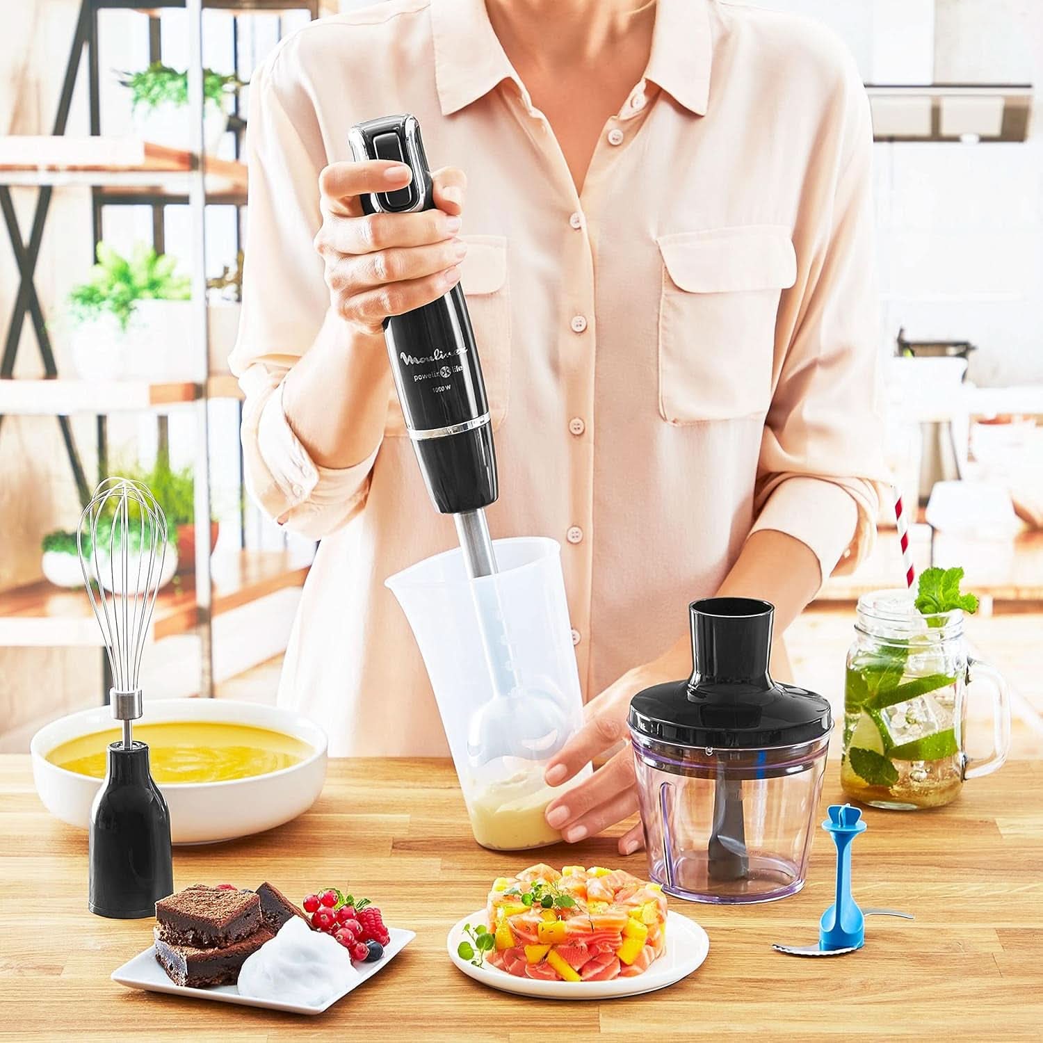 DD9448 Mikser stojący, Schwarz, 500 ml Kitchen Naty Shop