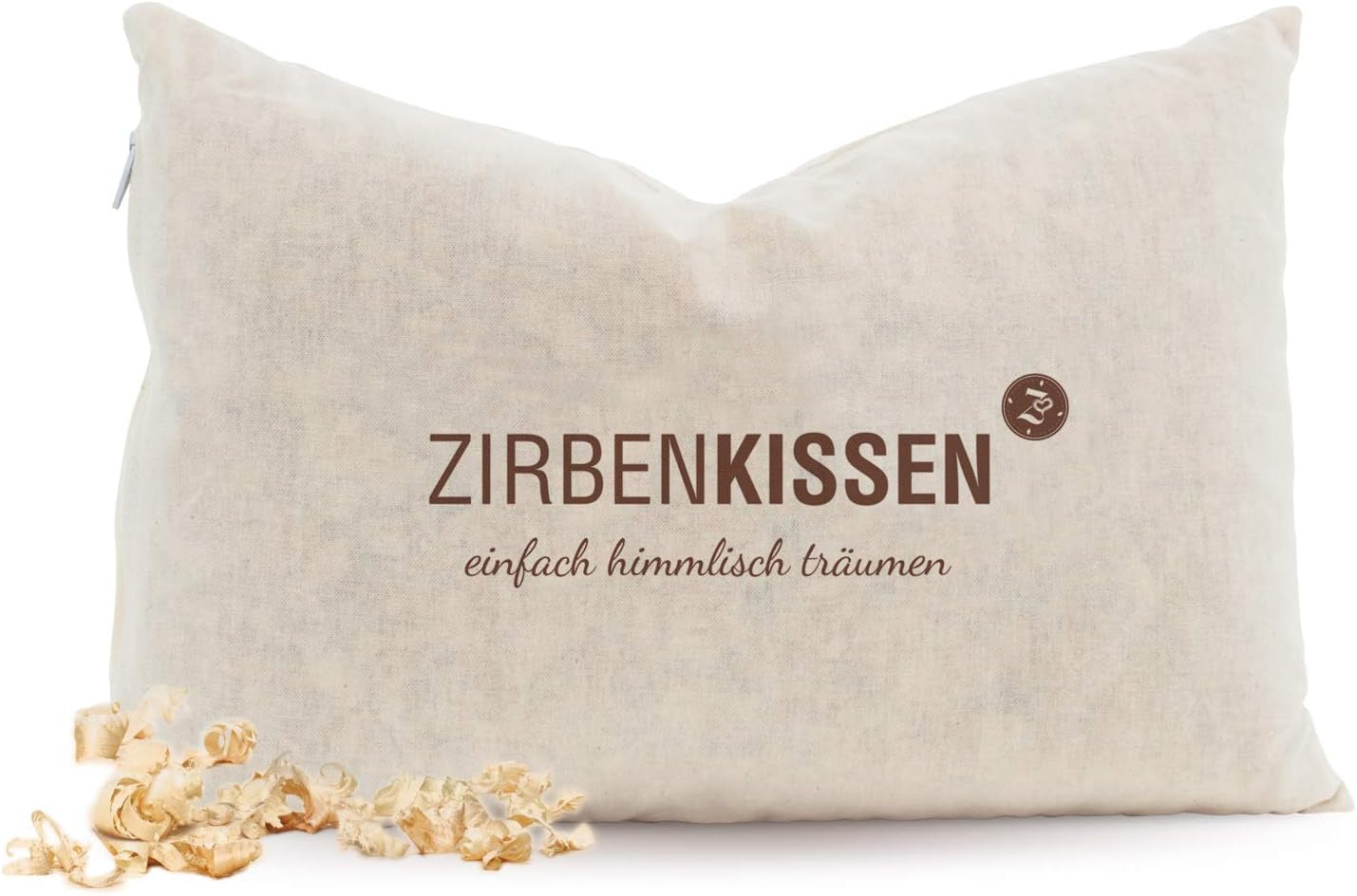 Rodzina szwajcarskiej sosny kamiennej Poduszka z sosny szwajcarskiej Po prostu niebiańskie marzenie 30X20 cm Drewno Naturalne 1 sztuka (1 opakowanie) Naty Shop Standardowe poduszki Tradycyjne