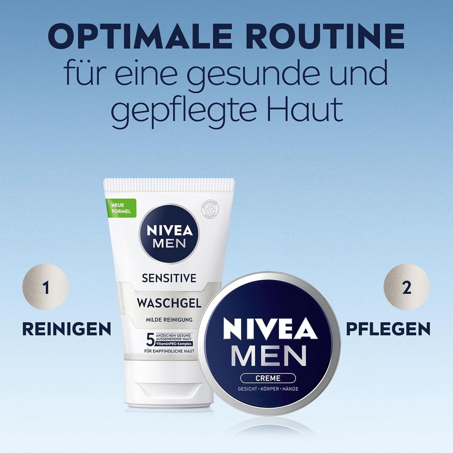 NIVEA MEN Creme, odżywczy krem do skóry z witaminą E, 150 ml Naty Shop