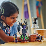 LEGO® Disney Złoczyńcy Sukienki Maleficent i Cruella De Mon — zabawka dla chłopców i dziewcząt od 9 lat — w zestawie. 2 minilaleczki i 2 figurki zwierząt — prezent urodzinowy dla fanów 43262 Zestawy do budowania Besuche den LEGO-Store