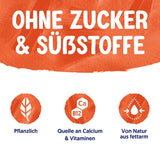 Alpro Kokosnussdrink ohne Zucker – Ohne Süßstoffe – Vegan und milchfrei – Von Natur aus lactosefrei und fettarm – Bogaty w wapń i witaminy – 8 x 1 L
