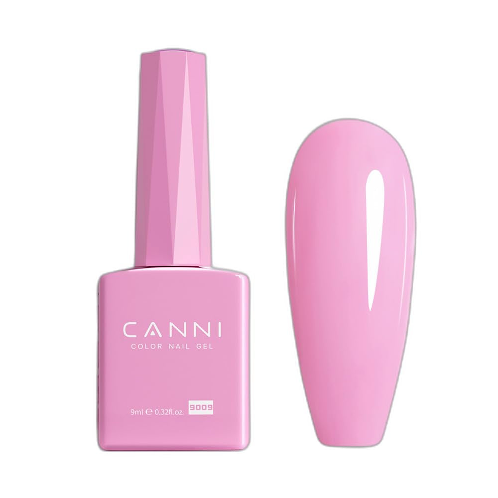 Żelowy lakier do paznokci CANNI, półtrwały, ciemnofioletowy, lakier do paznokci, żel UV, Soak Off, Manicure