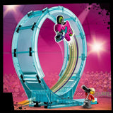 LEGO 60361 City Stuntz Ultimate Stunt Rider Challenge, akrobacje 3 w 1 dla 1 lub 2 graczy, z 2 motocyklami na kółkach dla dzieci, zestawy do budowania 2023 w sklepie LEGO
