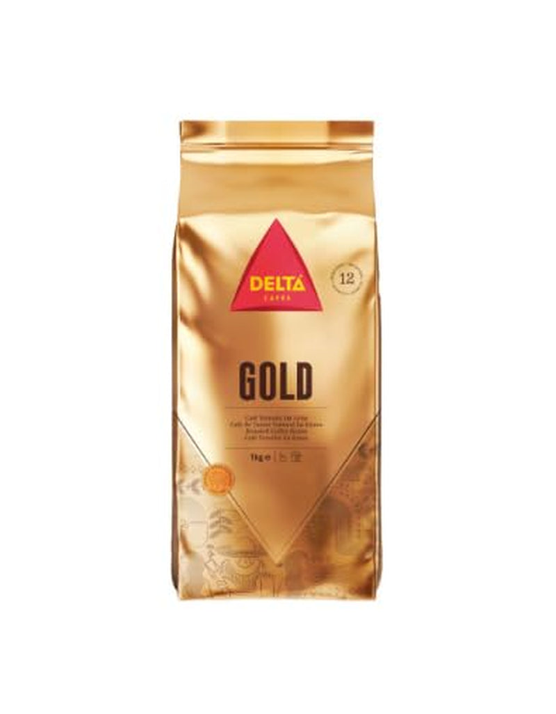 Kawa Naturalna Delta Gold - 1 kg Całe ziarna - Mieszanka Premium Arabiki i Robusty