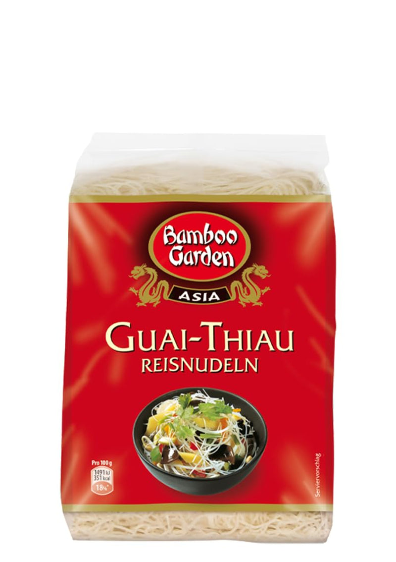 Makaron Ryżowy Bamboo Garden Guai Thiau 250g (wzór opakowania może się różnić)