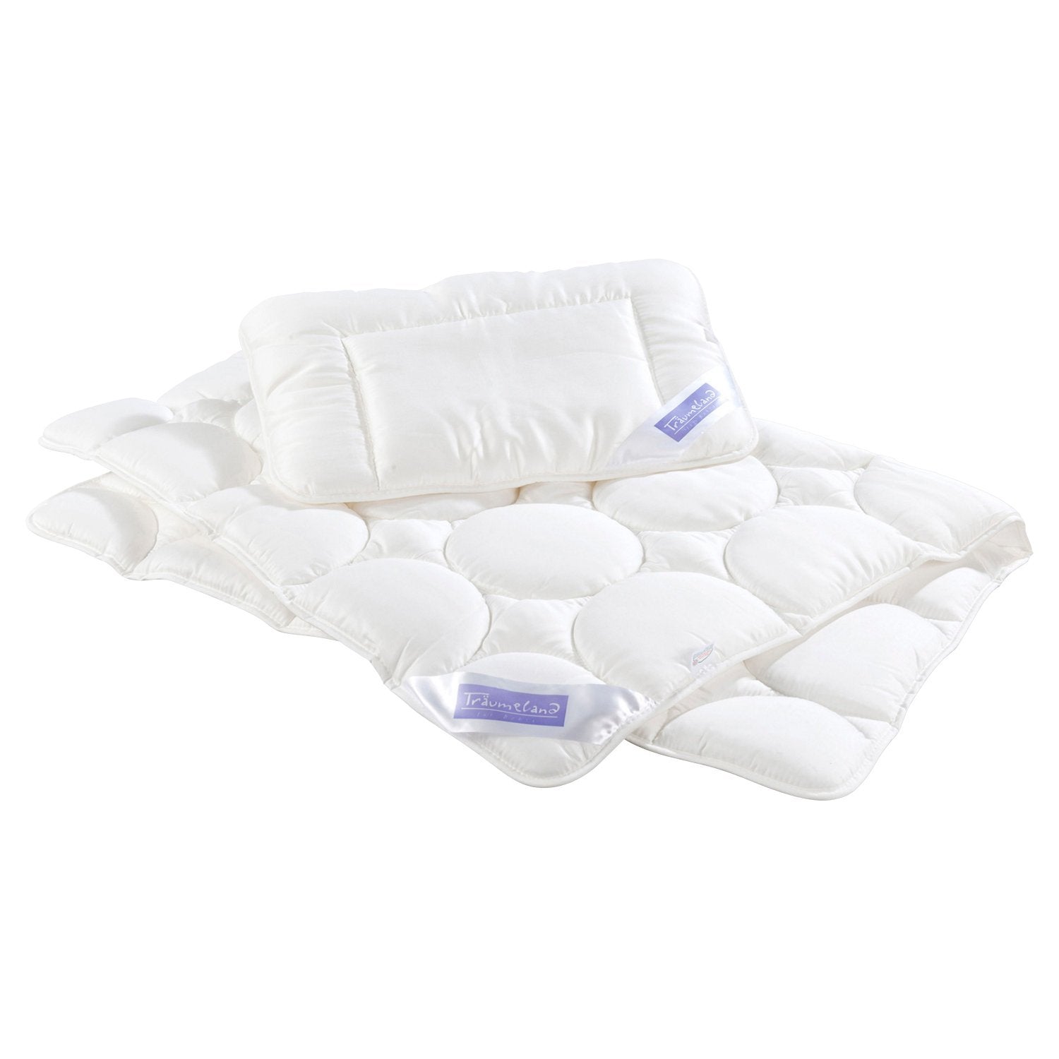 Zestaw kołder Dreumeland Tencel, rozmiar 80 X 80 Cm + 35 X 40 Cm Kołdry i kołdry Naty Shop Tytuł domyślny