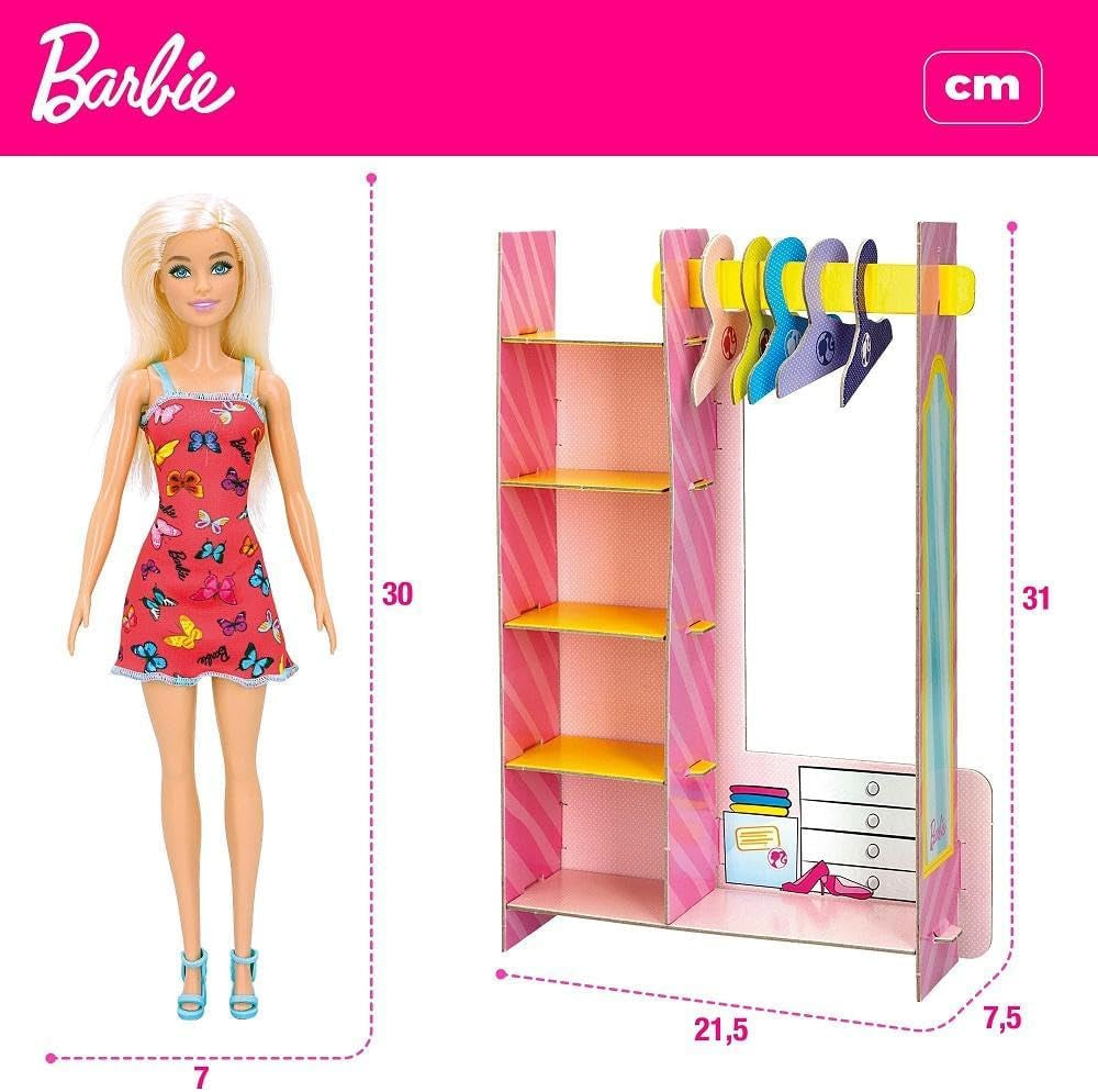 Lisciani 76918 Barbie Fashion Boutique Domki dla lalek Naty Shop