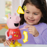 Lalka Świnka Peppa, mówiąca i śpiewająca, różowa, 20 cm