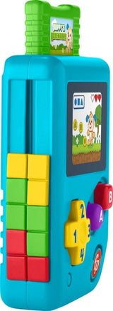 Fisher-Price HBC86 - Zabawa edukacyjna Lil' Gamer, muzyczna zabawka edukacyjna i aktywizująca, wersja niemiecka, dla niemowląt i małych dzieci od 6 do 36 miesięcy Baby Toys Naty Shop