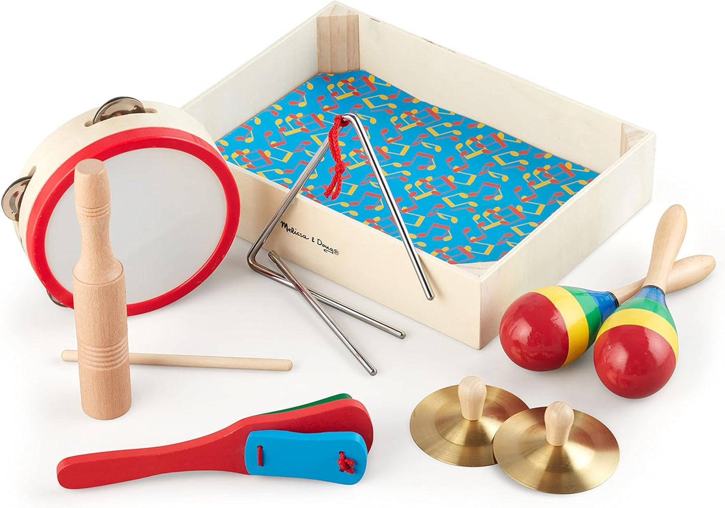 Melissa & Doug Opaska w pudełku | Zabawki edukacyjne | Zabawki muzyczne dla dzieci | 3+ | Prezent dla chłopców lub dziewcząt Baby Toys Naty Shop Domyślny tytuł