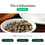Organiczna herbata Jasmin Dragon Pearls (100 g) | Herbata zielona premium w formie ręcznie zwijanych perełek jaśminu | Specjał herbaciany o delikatnym kwiatowym aromacie | REPLANT