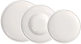 Villeroy & Boch - Artesano 6-częściowy zestaw naczyń obiadowych dla 2 osób, biały, można myć w zmywarce, można używać w kuchence mikrofalowej, zestaw sztućców, zestaw talerzy, talerze obiadowe, talerze śniadaniowe, talerze obiadowe, porcelana Premium