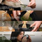 Shinto - „Złota” organiczna herbata Matcha – ceremonialna zielona herbata w proszku – certyfikat JAS i UE BIO – cieniowana i zbierana ręcznie – bezpośredni import z Uji w Japonii – 30g