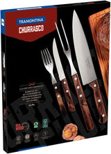 Tramontina 14-częściowy zestaw sztućców do grilla ze stali nierdzewnej Zestaw sztućców do steków Zestaw do grillowania Kuchnia Naty Shop