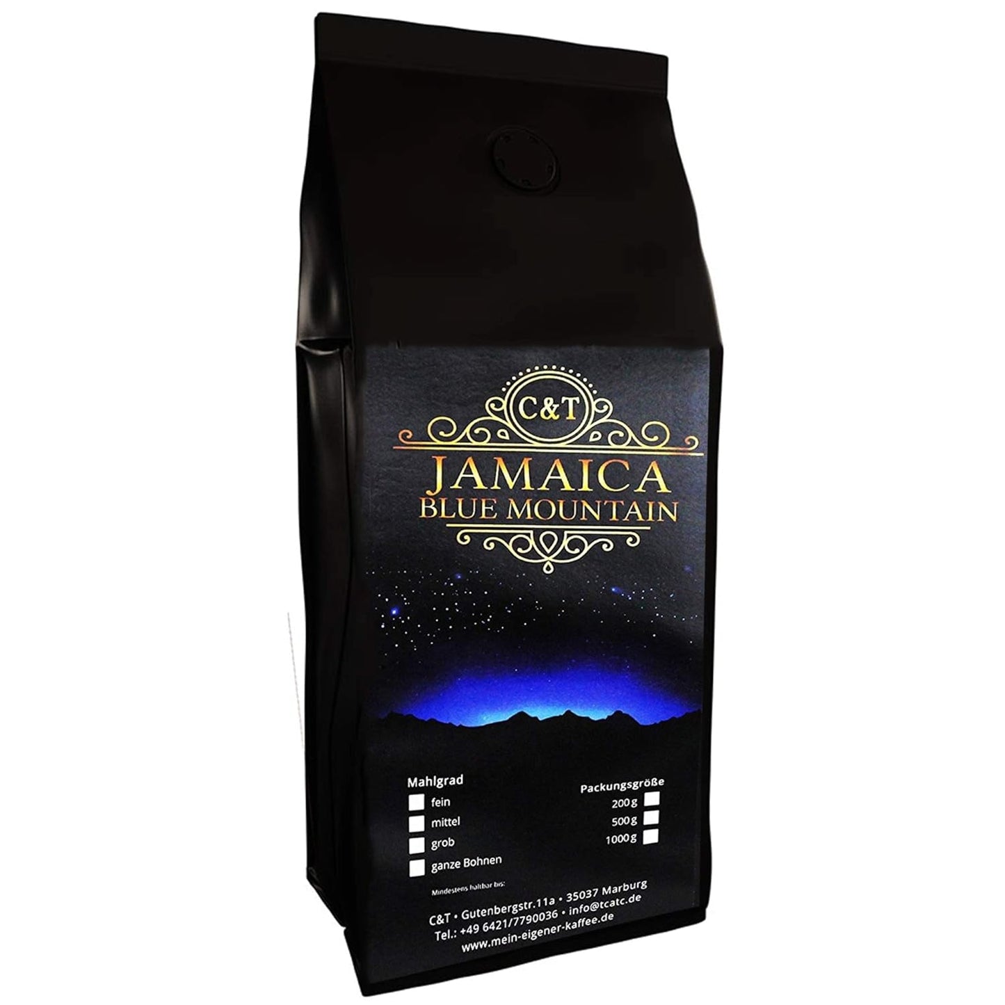 Kawa JAMAICA BLUE MOUNTAIN AA Wallenford Estate (całe ziarna, 200 g)