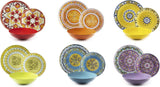 Zestaw naczyń stołowych Excelsa ETNO Chic, porcelana, wielokolorowy, 21 sztuk