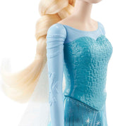 Elsa Mattel Disney Kraina Lodu Lalka, Kraina Lodu Lalka, Czesane Blond Włosy, Możliwość Pozycjonowania, Odpinane Buty, Prezenty Disneya, Wiek 3+ Zabawka, HLW47