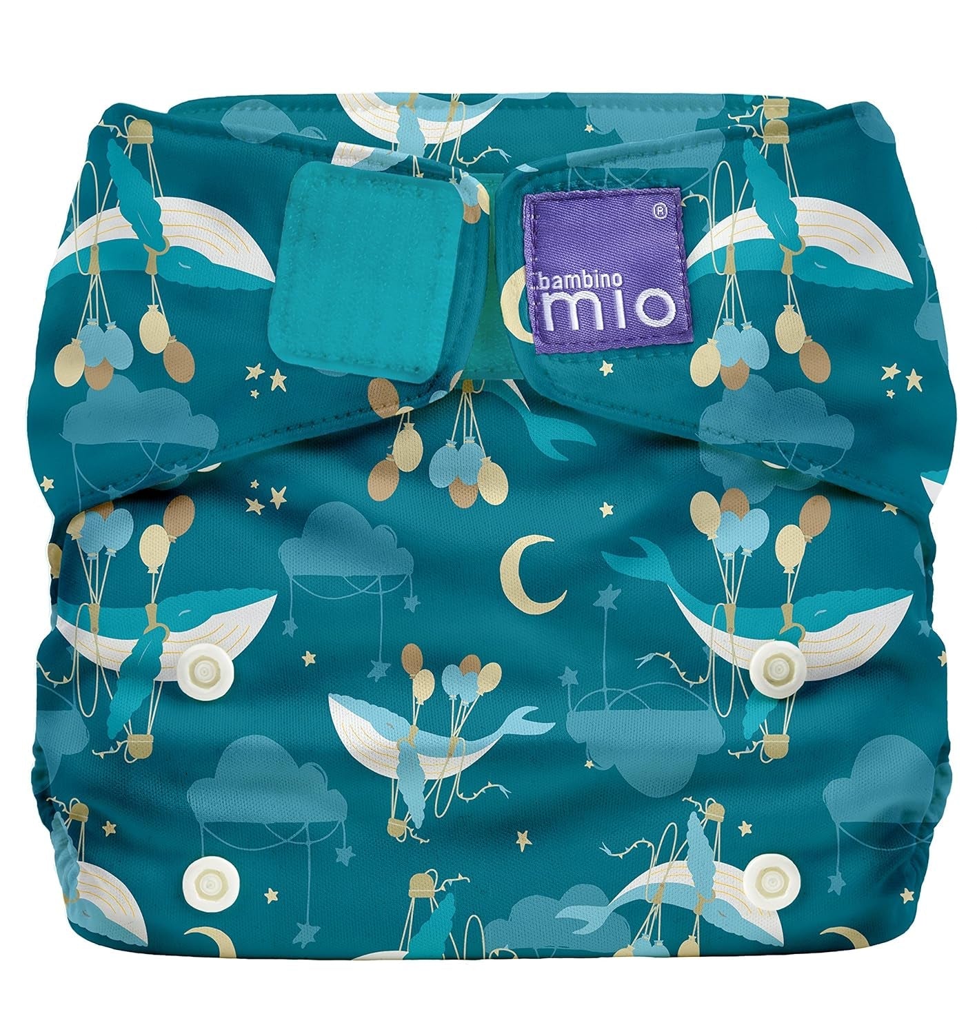 Bambino Mio, pieluszka wielorazowa Miosolo Classic All-in-One, ekologiczna pieluszka bez środków chemicznych