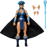 Figurka Władcy Wszechświata Masterverse Ok. 18 cm wzrostu, nowa Eternia Evil-Lyn, nikczemność zabawek MOTU, czarodziejka, 30 punktów ruchu, różdżka z kryształowej kuli, figurki JBP77 sklep Naty domyślny tytuł