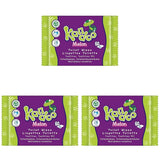 Melon Feuchttücher - Spülbar - Aus 95% Wasser - Parfümfrei - Plastikfrei - Dermatologisch Getestet - Feuchtes Toilettenpapier Aus 100% Pflanzlichem Cellulosematerial - 60 Tücher Naty Shop 60 Stück (opakowanie 3Er) Parfumfrei, Parfümfrei
