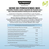 Organiczne nasiona kopru włoskiego 3 kg Organiczne całe nasiona Idealne do ziołowych herbat trawiennych i przepisów Idealny do pieczenia Wygodny rozmiar