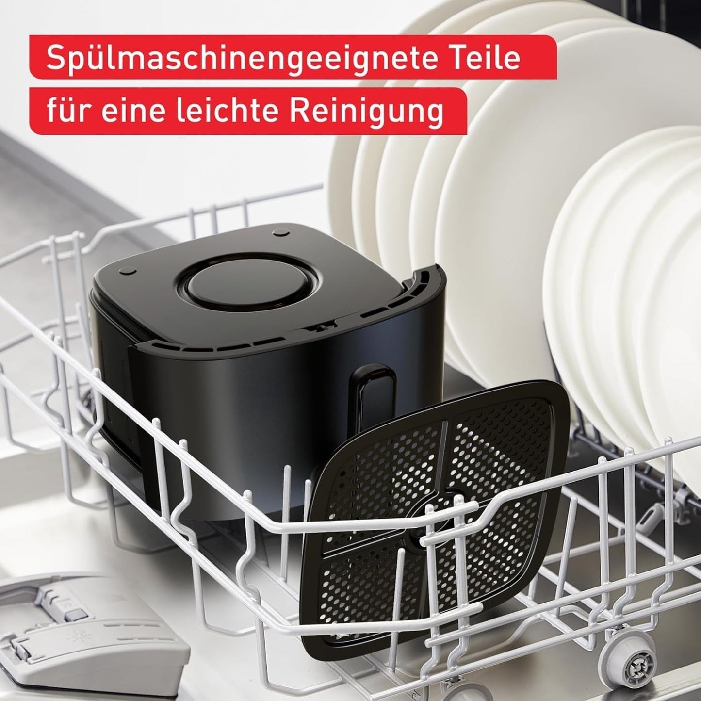 Tefal Easy Fry Max EY2458, 5 litrów, frytownica na gorące powietrze, 10 automatycznych programów gotowania, cyfrowy ekran dotykowy