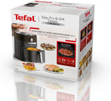 Tefal EY5018 Klasyczna frytkownica powietrzna Easy Fry & Grill, technologia 2 w 1 (frytkownica powietrzna i grill), XL, 4,2 litra na 6 porcji, 1550 W Sprzęt AGD Naty Shop