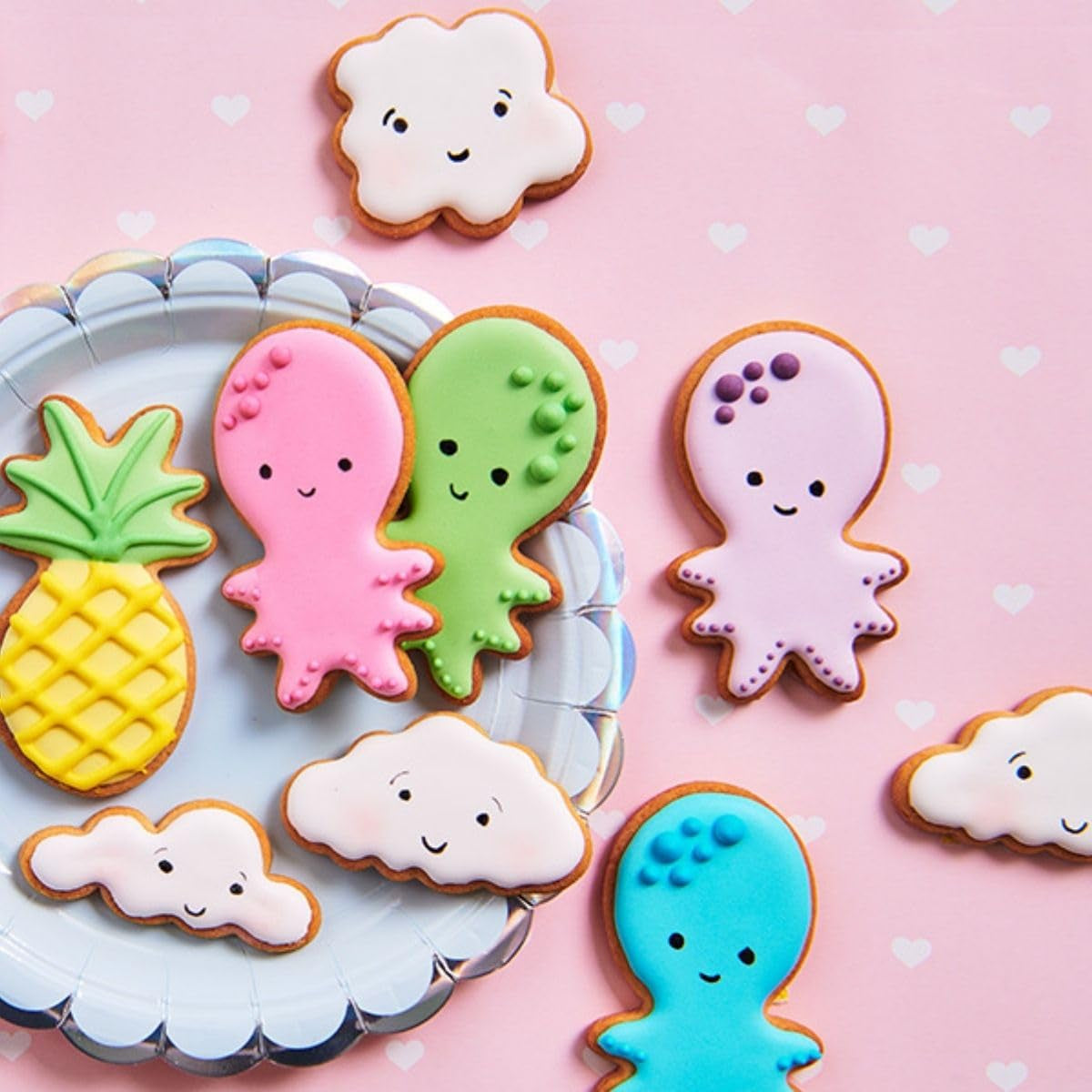 Funcakes Food Pen Gold: pisaki do barwienia żywności, elastyczna końcówka do grubych i cienkich linii, jadalny długopis do ciastek, ciast, fondantów i nie tylko, idealny do personalizacji, certyfikat Halal