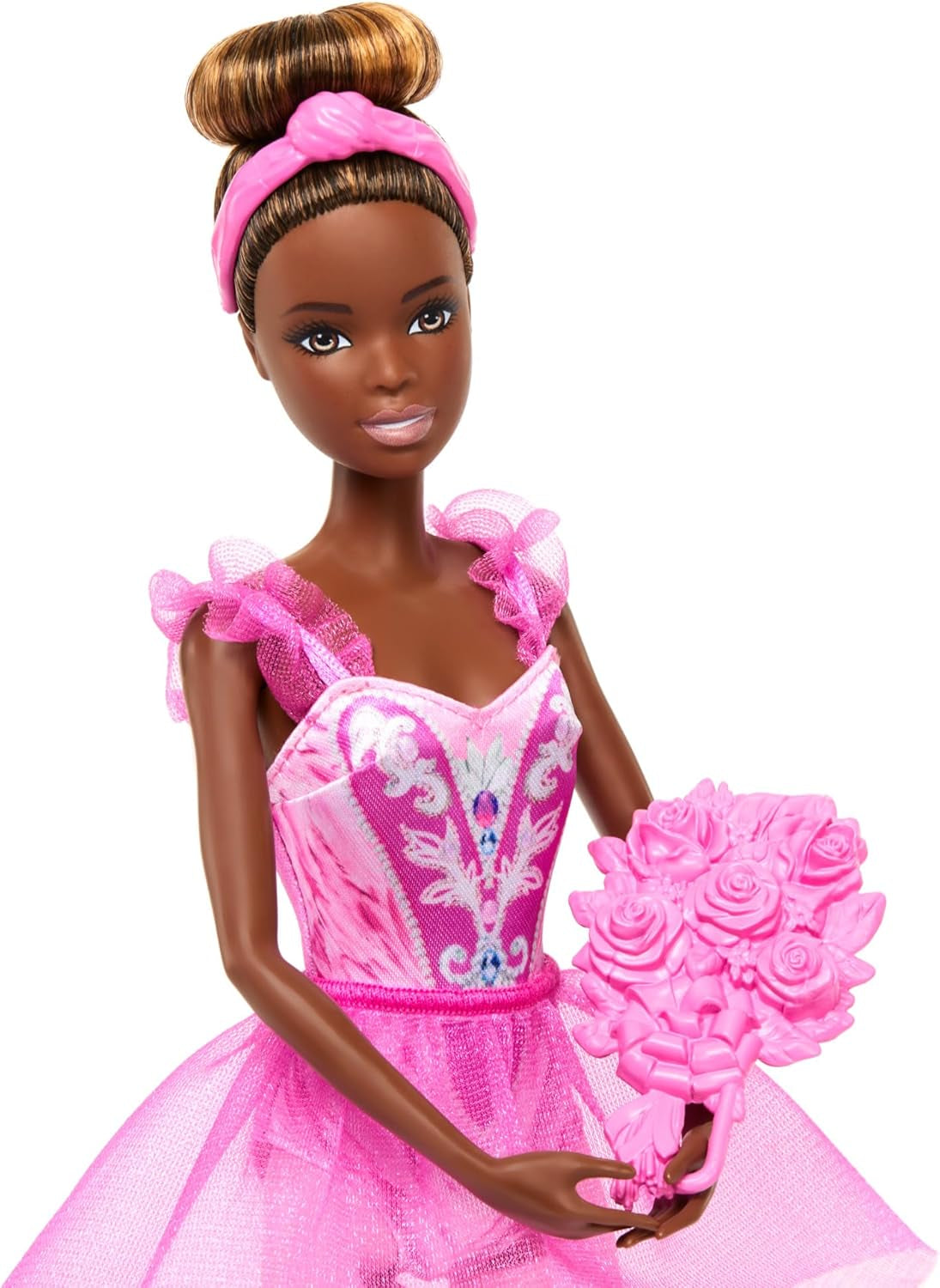 Barbie Ballettstudio Set z 2 Puppen i 9 Zubehörteilen, blond i brunetka Ballerina-Modepuppen z australijskim strojem i zum Tanzmotto passten Teilen, HXC37, [Multicolor]