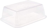 Zestaw 3 słoików do przechowywania żywności Kekeeper, 3 x 1,25 l, 20,5 x 15,5 x 6,5 cm, Fredo Fresh, przezroczysty niebieski Pudełka do przechowywania żywności Naty Shop
