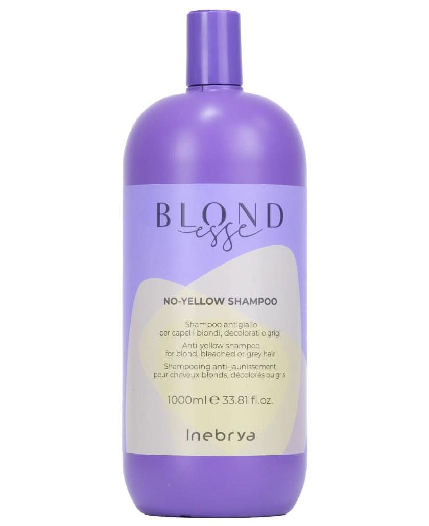 Inebrya BLONDesse No-Yellow Szampon, 1000 ml Pod prysznic i do kąpieli Naty Shop