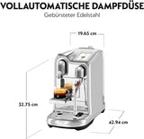 Ekspres do espresso Sage Nespresso Creatista Pro, stal nierdzewna, szczotkowana stal nierdzewna