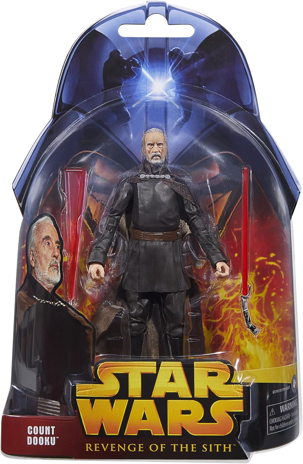 Gwiezdne Wojny Czarna Seria Hrabia Dooku, Gwiezdne Wojny: Zemsta Sithów 20 lat Kolekcjonerska figurka (15 cm) Figurki Naty Shop