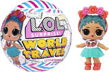 LOL niespodzianka! World Travel Tots - Lalka modowa z 8 niespodziankami - Tajna wiadomość, moda, akcesoria i nie tylko - Kolekcjonerski, losowy asortyment - Prezent dla dzieci w wieku 4 lat i starszych