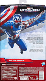 Marvel Studios Kapitan Ameryka Nowy wspaniały świat, Figurka Kapitana Ameryki Deluxe, 30 cm Figurki Naty Shop