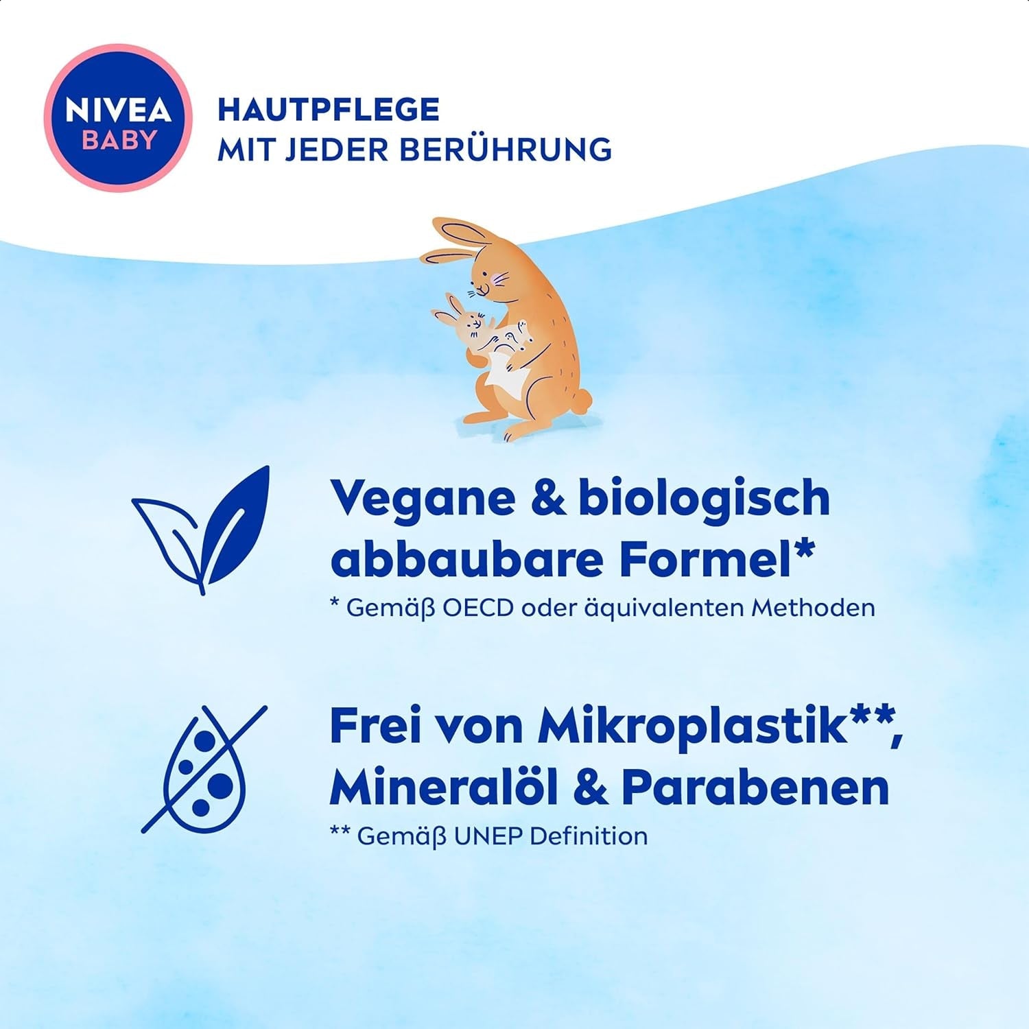 NIVEA BABY Soft & Cream chusteczki nawilżane dla niemowląt (4 x 57 sztuk)