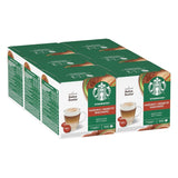 STARBUCKS Hazelnut Macchiato marki Nescafé Dolce Gusto, Dunkle Röstung, Kaffeekapseln 6 x 12 (72 Kapseln)