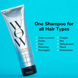 Wow Color Shampoo, bezsilikonowy i niezawierający siarczanów szampon do pielęgnacji koloru do włosów farbowanych, 250 ml Pod prysznic i do kąpieli Naty Shop