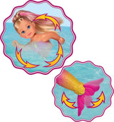 Simba 105733318 - Evi Love Pływająca Syrenka, Evi jak syrenka, Potrafi prawidłowo pływać, Z figurką ryby, Lalka do przebierania, 12cm, Dla dzieci od 3 lat i więcej Lalki Naty Shop