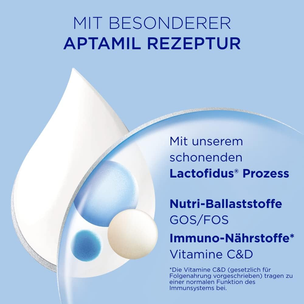 Aptamil Pronutra 2, mleko następne po 6 miesiącu, gotowe do spożycia mleko dla niemowląt (4 x 200 ml)