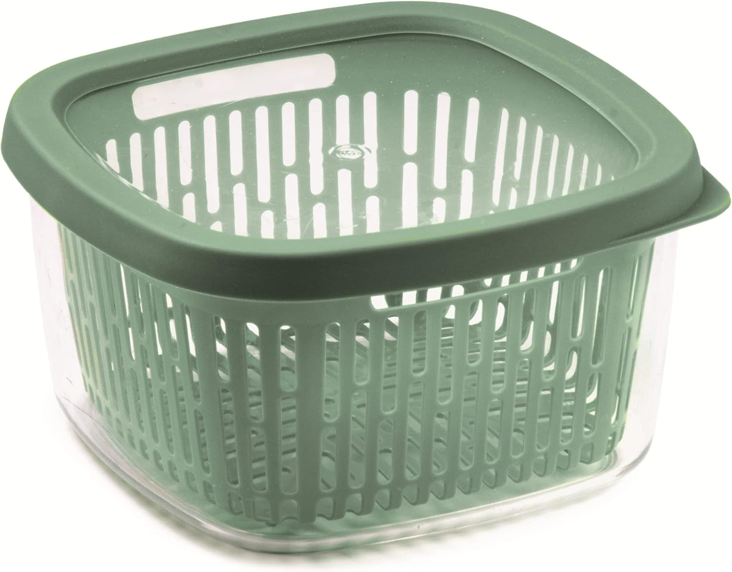 Piła do utrwalania smaku owoców, plastik, zielona, 4 LT - prostokątna Pudełka do przechowywania żywności Naty Shop Green 1,5 L - kwadratowa