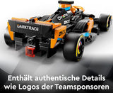 LEGO Speed Champions Samochód wyścigowy Formuły 1 Mclaren 2023, zabawka dla chłopców i dziewcząt w wieku powyżej 9 lat, którzy lubią bawić się samodzielnie, model pojazdu do zbudowania, wystrój pokoju dziecięcego 76919 Zestawy do budowania Besuche den LEGO-Store