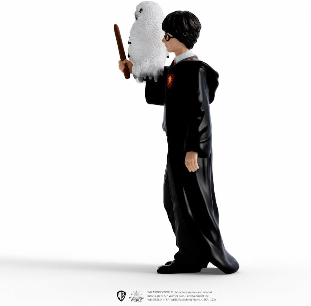 Schleich 42633 Harry Potter i Jadwiga, Od 6 lat, HARRY POTTER - Figurka, 4 X 2,5 X 10 cm, Wielokolorowy/Ocean Tides Figurki Naty Shop