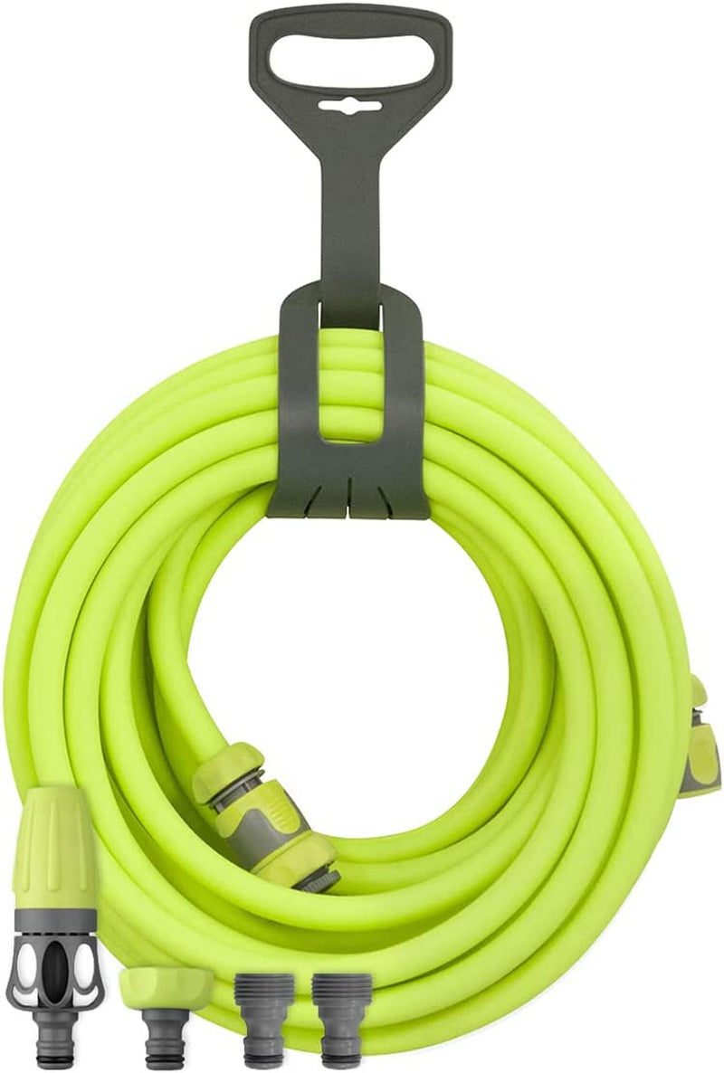 Zestaw węża ogrodowego Quick Connect, 1/2 cala x 50 stóp, trwały, lekki, bezpieczny do picia – hfzg12050qn