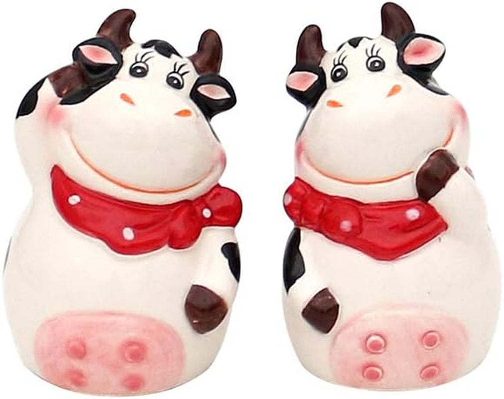 Ceramiczne pudełko do przechowywania krów Dekohelden24, ok. 12 x 11 x 20,5 cm, 20 pudełek do przechowywania żywności Naty Shop Zestaw 2 szt.