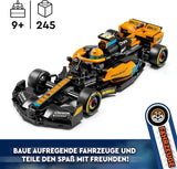 LEGO Speed Champions Samochód wyścigowy Formuły 1 Mclaren 2023, zabawka dla chłopców i dziewcząt w wieku powyżej 9 lat, którzy lubią bawić się samodzielnie, model pojazdu do zbudowania, wystrój pokoju dziecięcego 76919 Zestawy do budowania Besuche den LEGO-Store