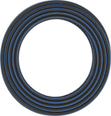 Wąż ogrodowy Fiskars S, seria X, wąż wodny do ręcznego podlewania, 13mm (1/2"), długość: 15m, złącze uniwersalne, ochrona przed promieniowaniem UV, ochrona przed mrozem, odporny na skręcanie, niebieski, 1076044