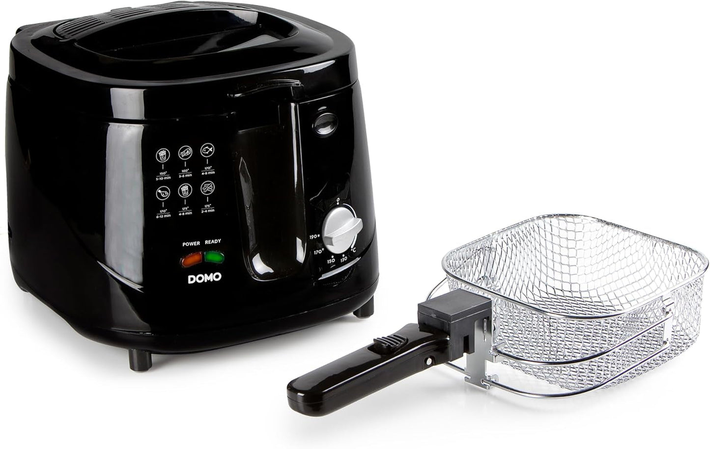 Frytkownica Domo B-Smart DO461FR, czarna, 2,5 litra Sprzęt Naty Shop