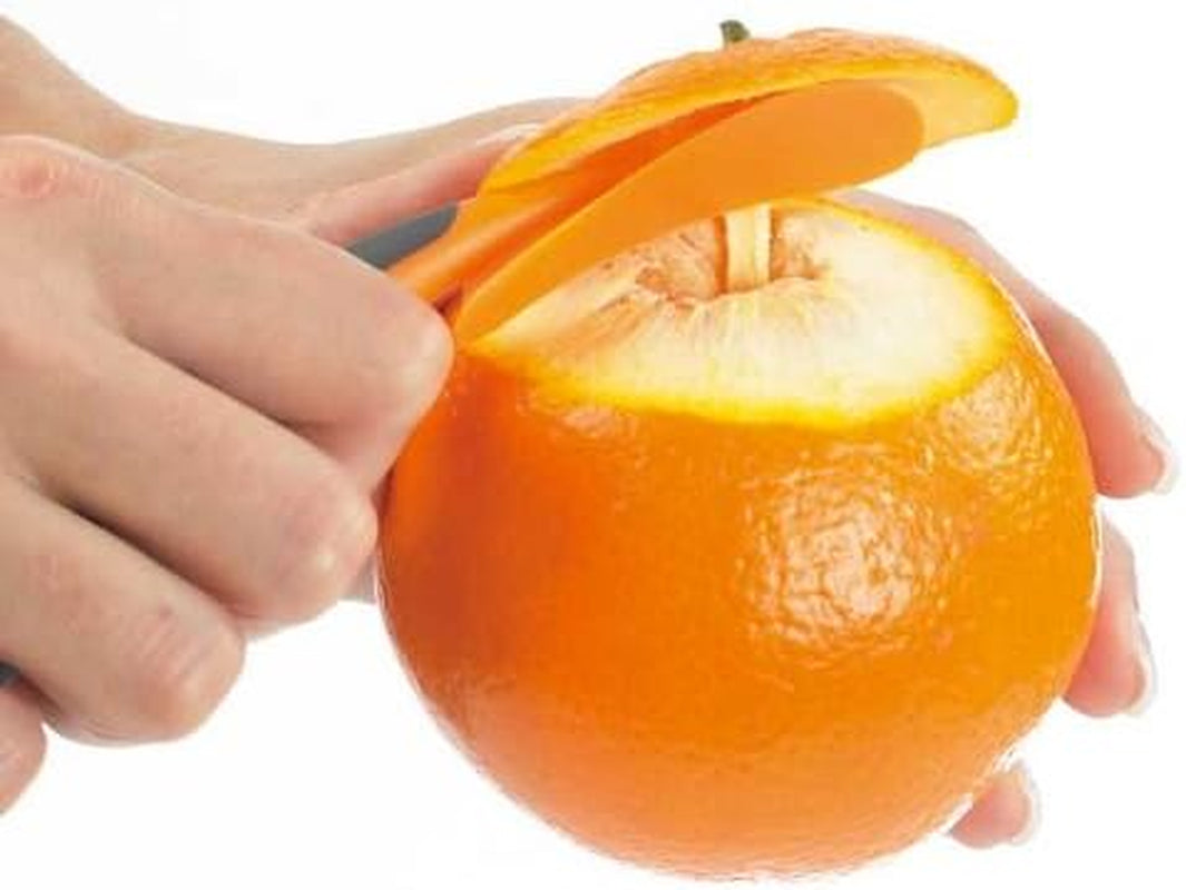 Lurch 10047 Obieraczka do pomarańczy z nylonowym ostrzem do łatwego czyszczenia Obieraczka Naty Shop
