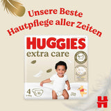 Pieluchy Huggies Extra Care Disney, rozmiar 4, 120 pieluch (2x60), pudełko miesięczne